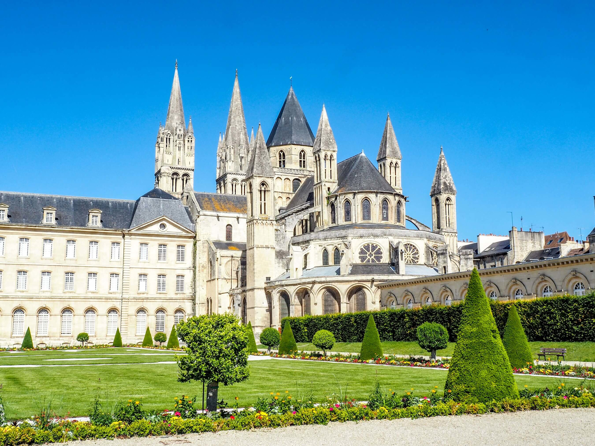 The Abbaye aux Hommes in Caen