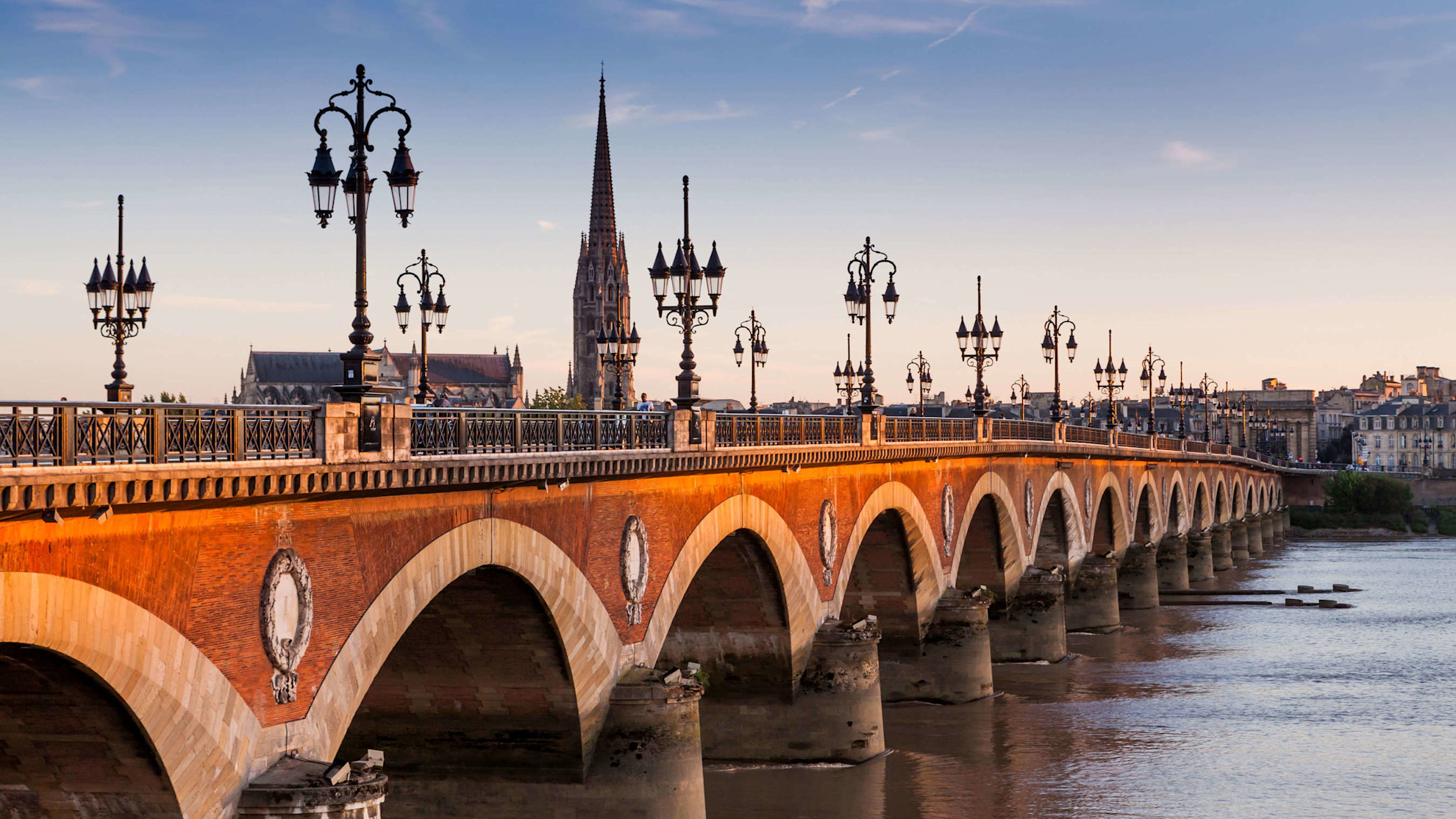 The bridge at Bordeaux