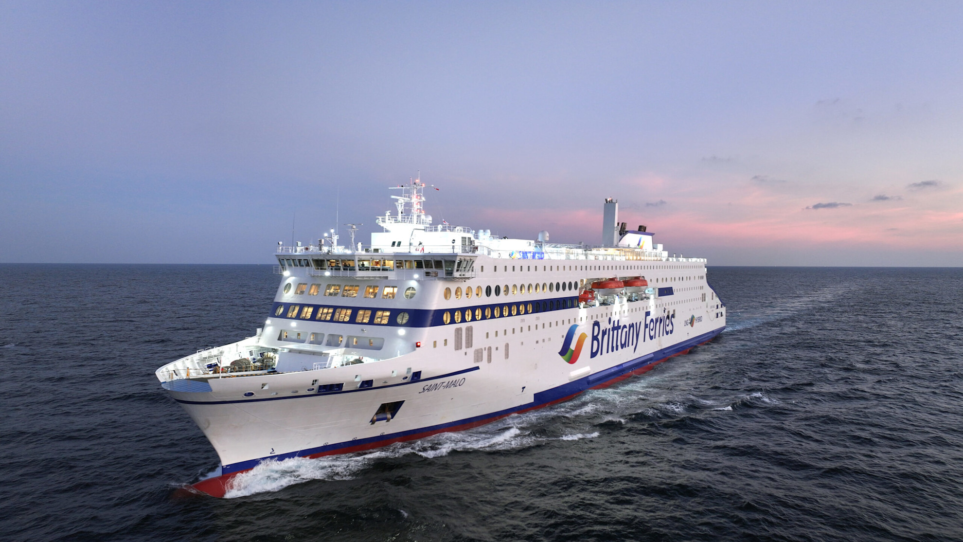 Our new hybrid ship, Saint-Malo