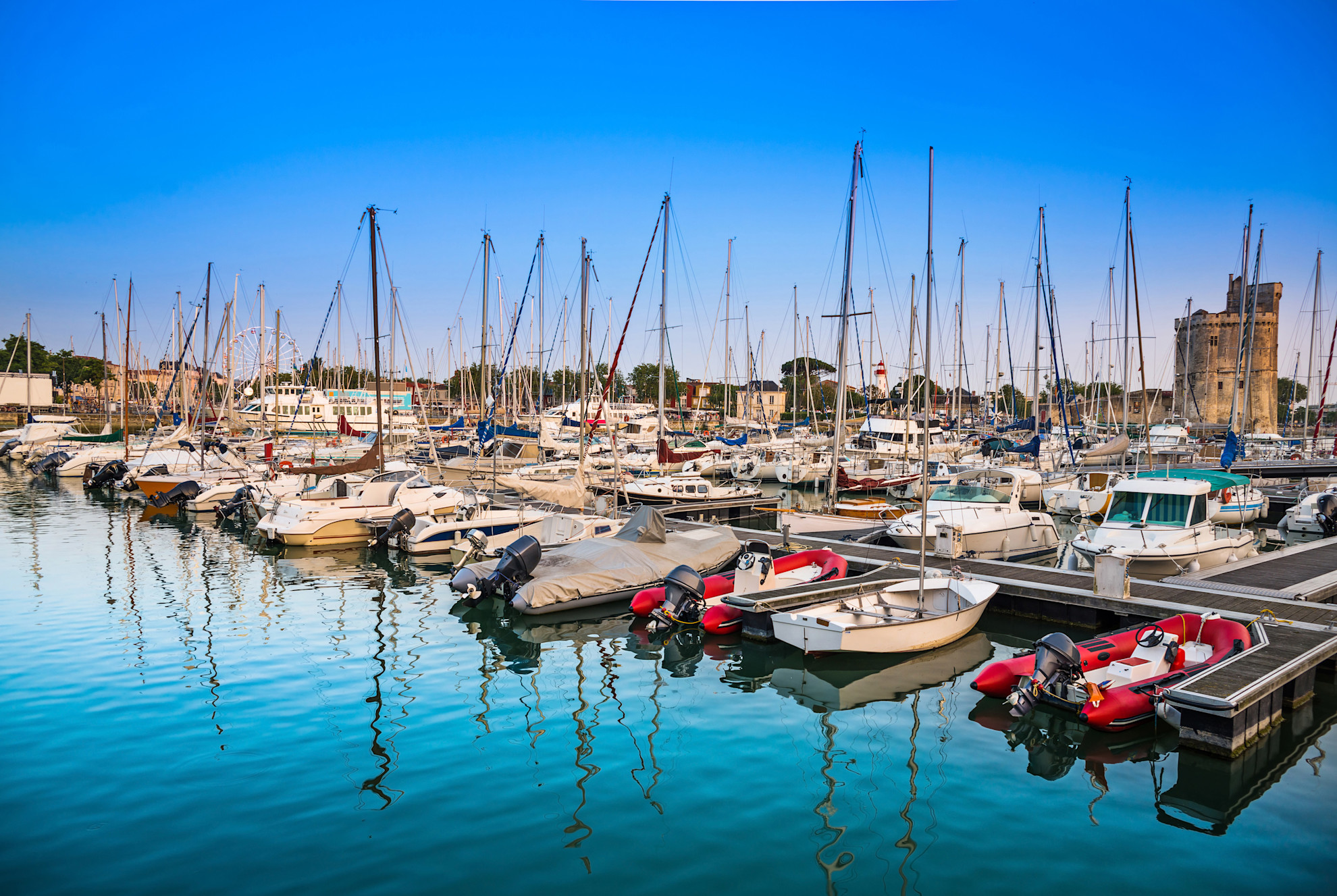 The marina at La Rochelle