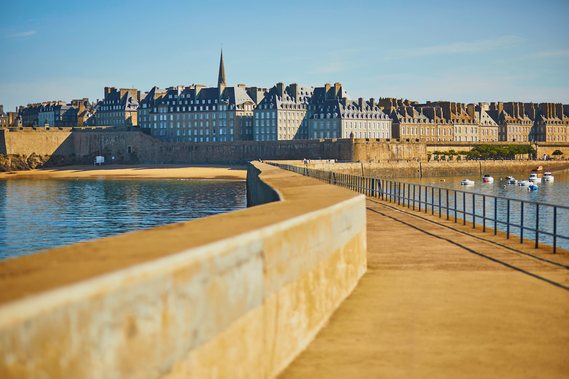 Saint-Malo Intra-Muros in Brittany